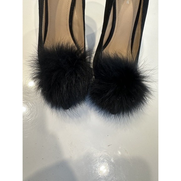 Pour La Victoire Women's Shoes Camilla Pumps Black Heels Suede Size 9.5 M - Picture 4 of 16